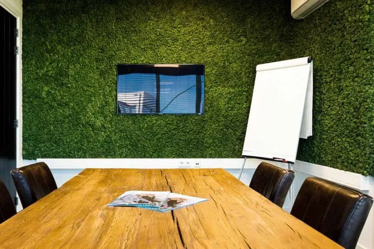 akoestische trends in interieurontwerp moswand