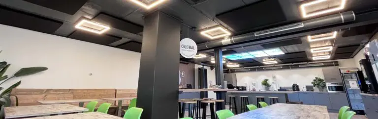 Akoestiek in kantine