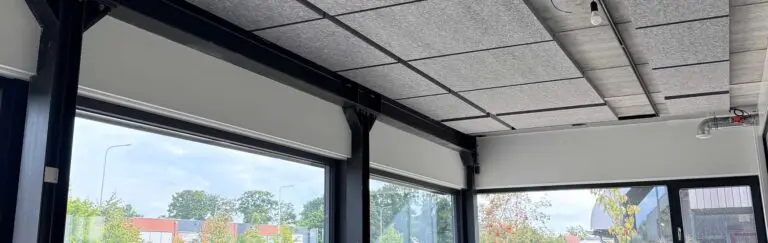 galm rustig kantoor akoestische panelen