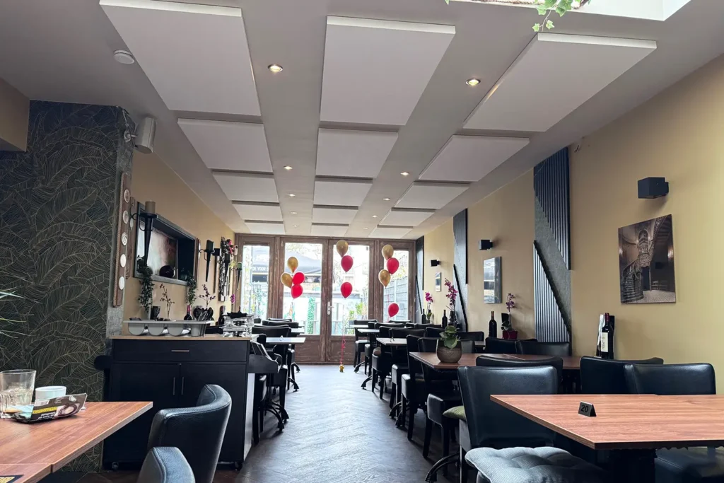 goede akoestiek horeca grieks restaurant