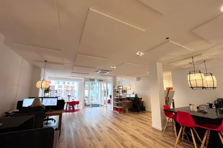 Akoestiek verbeteren op kantoor