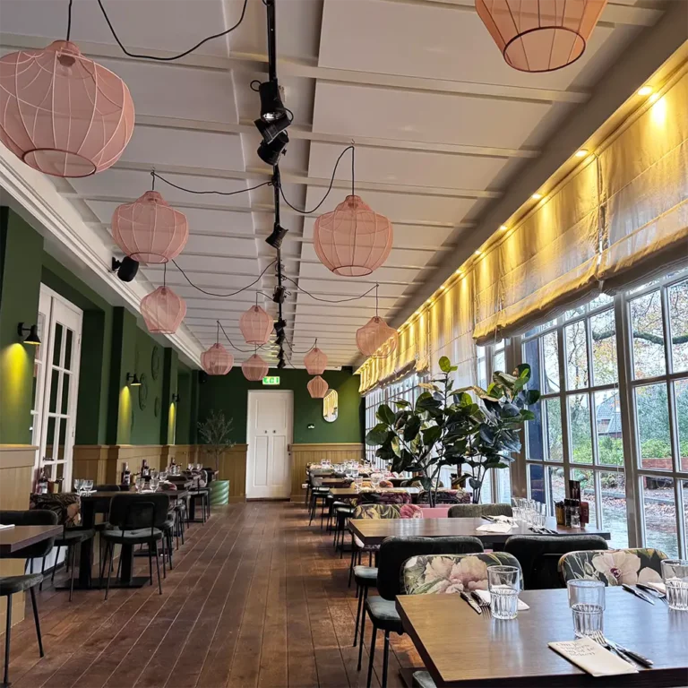 akoestiek serre restaurant delft